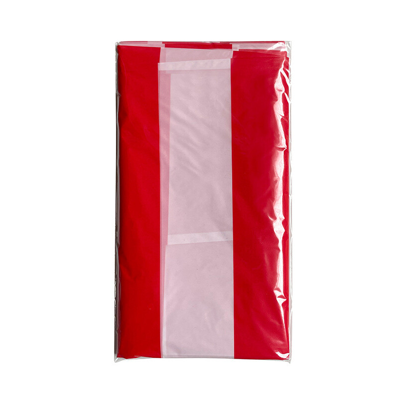 Față de masă pentru petrecere Masă Circ Carnaval Copertă roșie albă Pânză de circ pentru petrecere Covorașe cu dungi Aprovizionare Decorativă Zi de naștere Tema PEVA