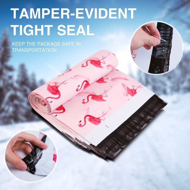 10 bucăți 10x13 inch Poly Mailer Tote colorate Mix Patter Tri-shirt Saci de îmbrăcăminte Poly Mailer Plicuri cu auto-sigilare Plicuri de transport