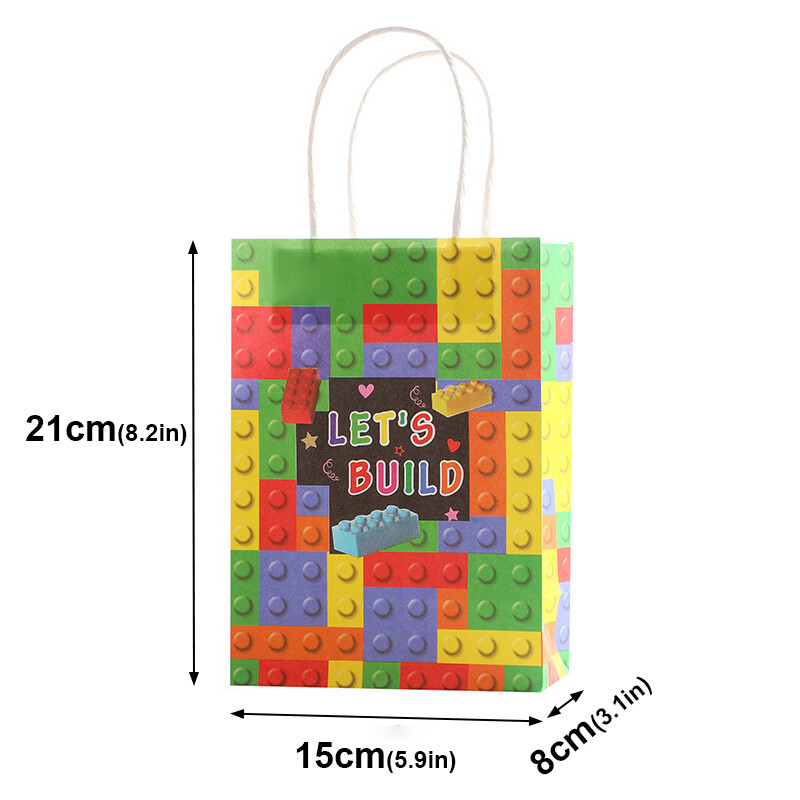 10/20 buc. Genți cadou cu tema sportivă pentru fotbal, baschet, tenis, pungi cadou pentru cumpărături, hârtie kraft, pungă de ambalare pentru personalizare