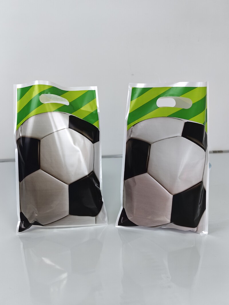 10-50 bucăți Geantă de cadou de fotbal Accesorii pentru petrecerea de fotbal pentru băiat Favoruri pentru petrecerea de aniversare de fotbal pentru băiat Decor pentru petrecerea a 10-a aniversare