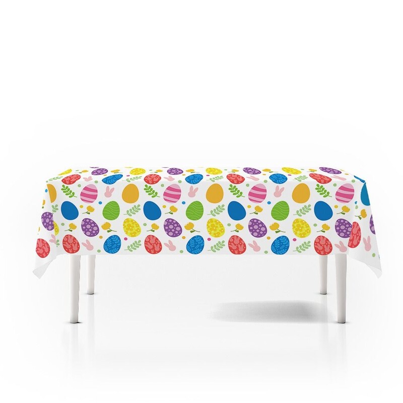 Decor de Paște Masă Iepurași Iepuri Față de masă Decor de masă pentru petrecere de Paște Decor Ziua de Paște Fericit pentru acasă