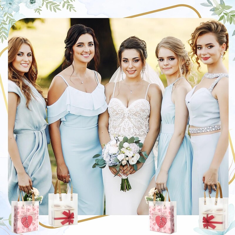 20gab mazs caurspīdīgs dāvanu maisiņš, Ziemassvētku helovīns, kāzas, līgavas māsas, dzimšanas dienas dāvanu maisiņš, karnevāls, atpakaļ uz skolu