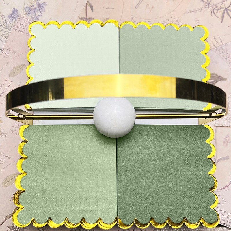 20/80 gab. Mīksta zaļa salvešu papīri galda smaržas bez mutes auduma salvetes Servilletas dekupāžas vintage Surtidas vairumtirdzniecība