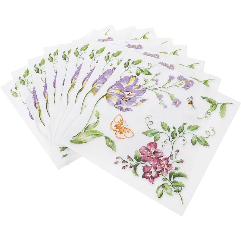 40 vnt Novelty servetėlės 20 lapų / pak.) Dekoratyviniai popieriniai rankšluosčiai vonios kambariui dekoruoti vakarėliui raštuoti