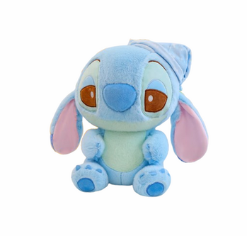 Играчкa, Тип Stitch, Плюшен, Син, 44 см