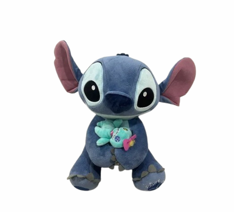 Играчкa, Тип Stitch, Плюшен, Син, 60 см