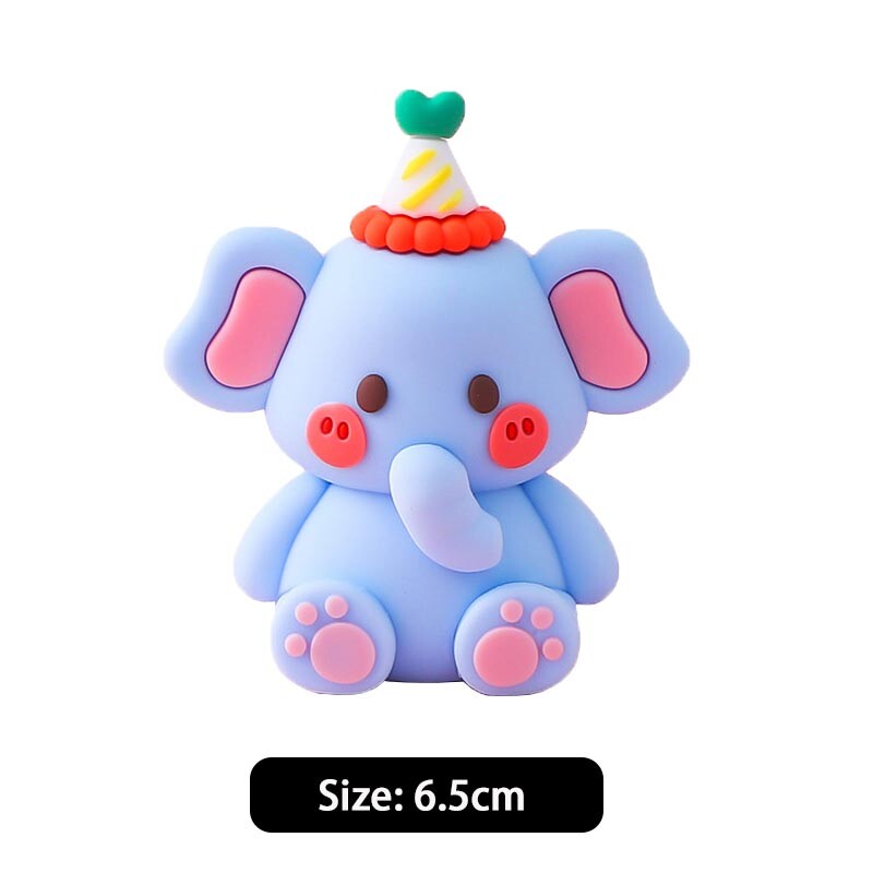 Džungļu dzīvnieki kūku pildītāji Savvaļas viens meža dzīvnieks lauva zilonis žirafe safari kūku rotājumi dzimšanas dienas ballīšu piederumi mazuļiem