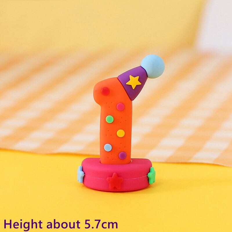 Cirka klauns kūkas virsotne zilonis lauva cirka klauns dzimšanas dienas ballītes dekors 1. dzimšanas dienas bērnu duša bērniem dāvanas kūkas dekorācijas