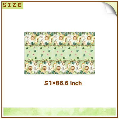 Ζούγκλα Safari Birthday Party Animal Animal σερβίτσιο Χαρτί Πιάτο Κύπελλο Baby Shower Boy 1 2 3 4 5 Προμήθειες για πάρτι γενεθλίων