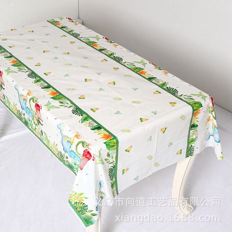 Vienkartinės dinozaurų gimtadienio lėkštės Stalo reikmenys Roar Dinosaur Party Dekoracija Vaikams Kūdikių dušas Džiunglių Safari Gimtadienio vakarėlio reikmenys