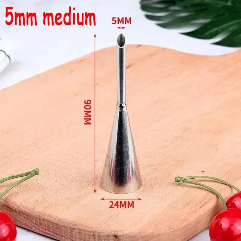 Krémfúvókák cukrászfecskendő 1 db rozsdamentes acél jegesedés csövek fúvókák hegye Cupcake puffok injekciós puff cukrászsütőhöz