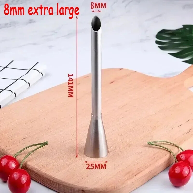 Krémfúvókák cukrászfecskendő 1 db rozsdamentes acél jegesedés csövek fúvókák hegye Cupcake puffok injekciós puff cukrászsütőhöz