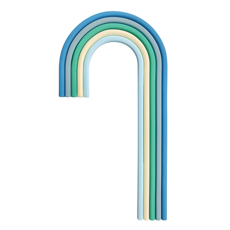 Színes szivárványos tortadíszek tortadíszek születésnapi babaváró esküvői buli kellékei