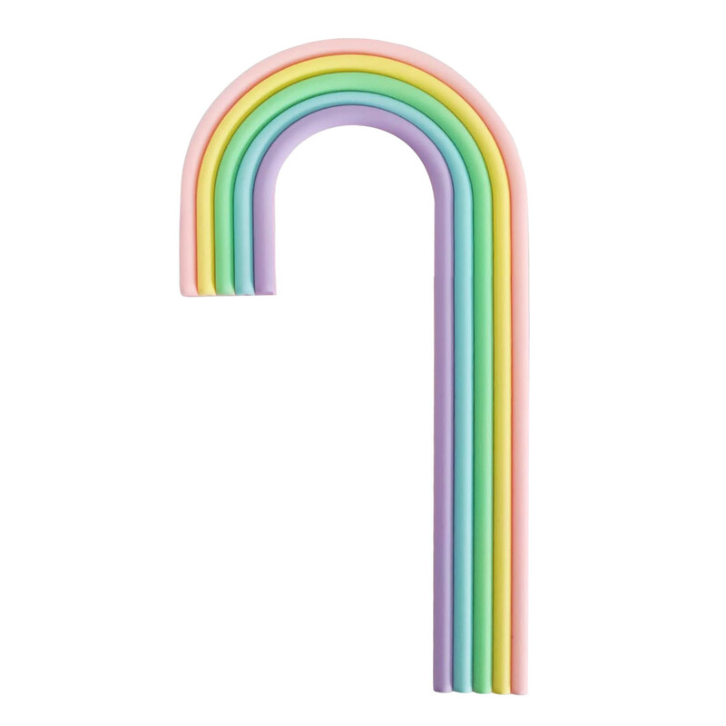 Színes szivárványos tortadíszek tortadíszek születésnapi babaváró esküvői buli kellékei