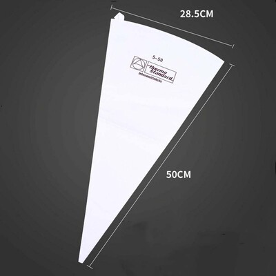 1 vnt. Naujas sutirštintas 35/40/46/50 cm medvilninis audinys suspaudžiamas gėlių maišelis Daugkartinis sausainių kremas suspaudžiamas maišelis tortų kepimo įrankis