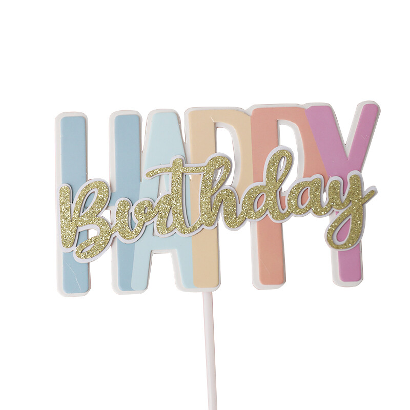 Jaunumi Rozā zils papīrs Daudz laimes dzimšanas dienā kūku pildījums Bērniem dod priekšroku bērniem dāvanas kūkas dekorēšanai dekorēšanas ballīšu piederumi