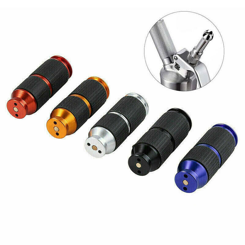 Mini tejszínhabos kekszet adagoló 8g gumi markolatú krémtöltők nyitó alumínium konyhai tejszínhab adagoló desszert eszközök