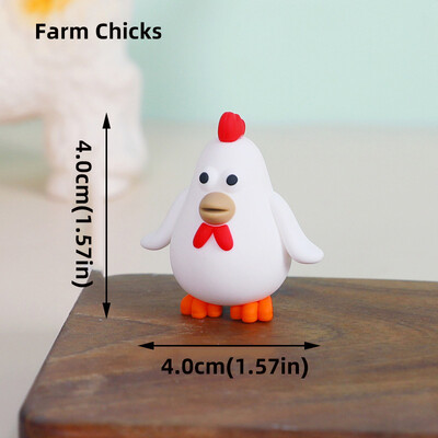 Farm Animals Cake Topper Ρουστίκ Διακόσμηση τούρτας Αρνιά, πόνυ, γουρουνάκια, γκόμενα, θημωνιές για παιδιά Προμήθειες για πάρτι για χαρούμενα γενέθλια
