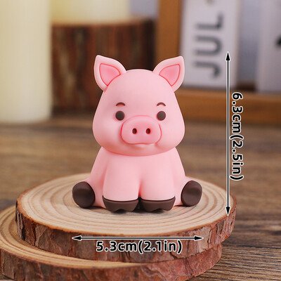 Farm Animals Cake Topper Ρουστίκ Διακόσμηση τούρτας Αρνιά, πόνυ, γουρουνάκια, γκόμενα, θημωνιές για παιδιά Προμήθειες για πάρτι για χαρούμενα γενέθλια