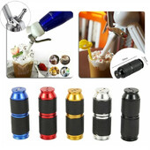 3/1 vnt. nešiojamas plaktos grietinėlės krekingo dozatorius grietinėlės plaktuvas Mini guminė rankena, saugus virtuvės kremo deserto įrankis