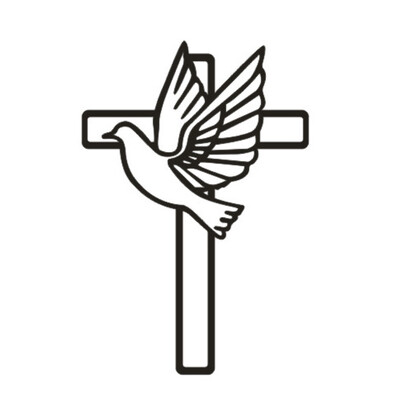 Gold Peace Dove Cross Cake Toppers, Ακρυλικό Τοπ, Προμήθειες Εργαλείων Διακόσμησης Πάρτυ, Βάπτιση, Πρώτη Κοινότητα, 1ΤΜ