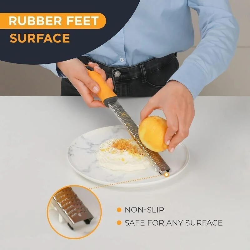 Rozsdamentes acél sajt citrom reszelő Többfunkciós téglalap szerecsendió csokoládé Zöldség Gyümölcs Hámozó Konyhai kütyü