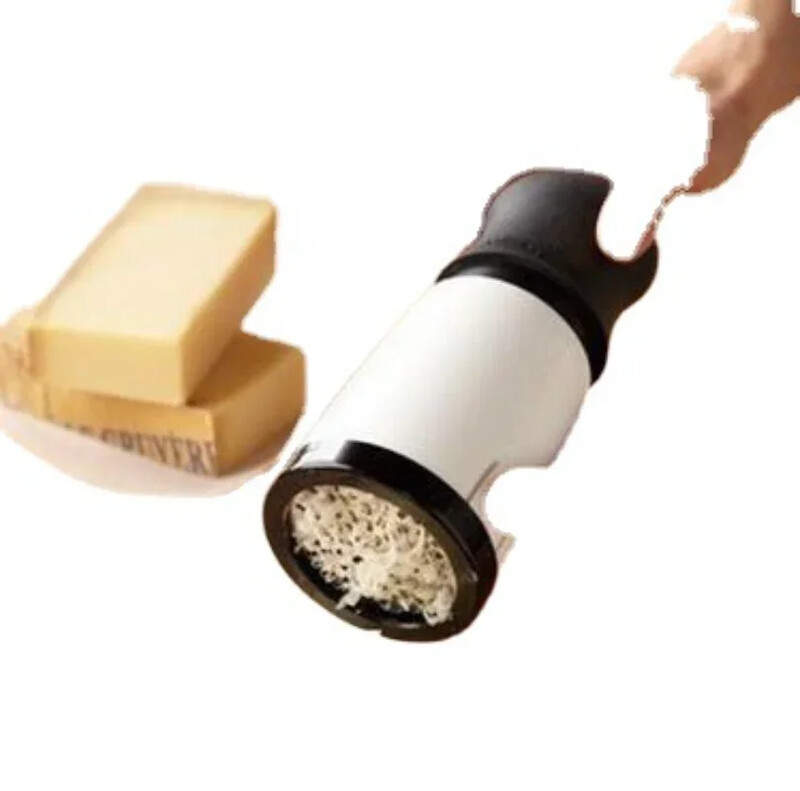ABS+rozsdamentes acél sajtreszelő 2 mintás pengéjű konyhai kütyük Csokoládéreszelő barkács vaj élelmiszer malom sajtreszelő