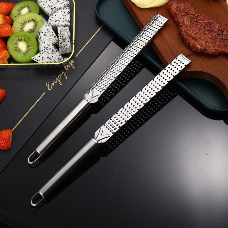 Rozsdamentes acél Lemon Zester sajtreszelő multifunkciós ételreszelő nyeles zöldség-gyümölcs aprító konyhai eszközök