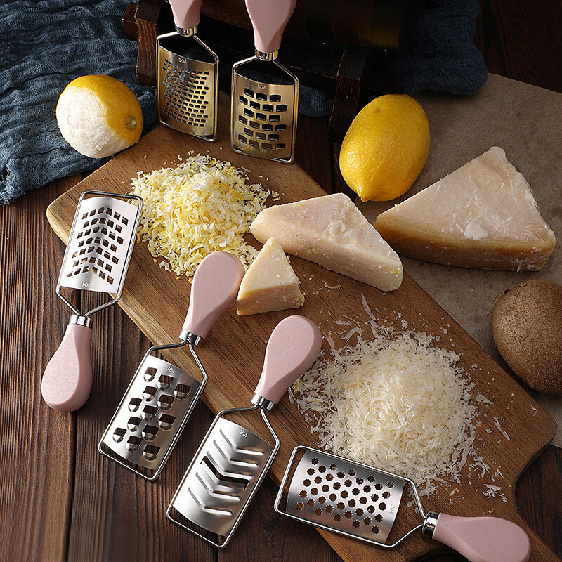 Μίνι ανοξείδωτος τρίφτης τυρί Εργαλεία κουζίνας για τυρί Σοκολάτα Μπαχαρικά Ginger Citrus Lemon Zester