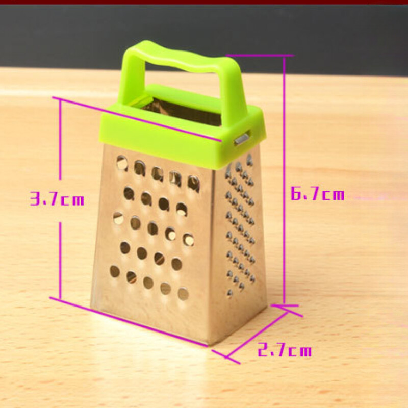 Răzătoare multifuncțională din oțel inoxidabil Mini răzătoare pentru brânză Răzătoare cu patru fețe Tăiător de legume Gadget de bucătărie Răzătoare de lămâie