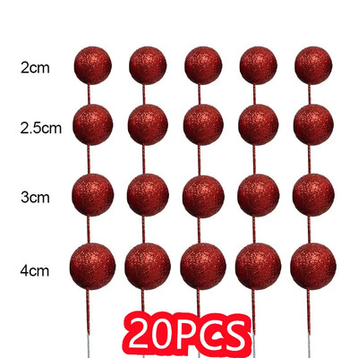 20db Glitter Ball Boldog születésnapi tortafeltét rózsaszín arany esküvői party ajándék tortalapok karácsonyi parti desszert dekorációhoz