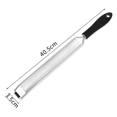 Răzătoare de lămâie și răzătoare pentru brânză din oțel inoxidabil - parmezan, lămâie, ciocolată, fructe, legume, răzătoare cu ghimbir