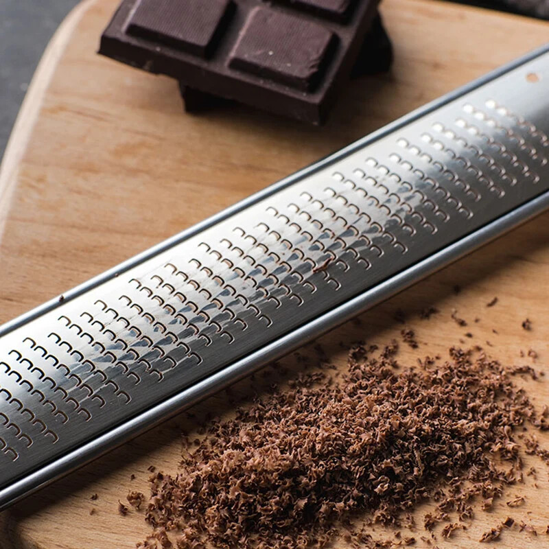 Răzătoare de lămâie și răzătoare pentru brânză din oțel inoxidabil - parmezan, lămâie, ciocolată, fructe, legume, răzătoare cu ghimbir