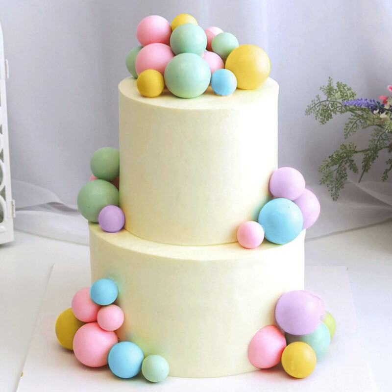 50 τμχ Πολύχρωμο μπαλόνι Rainbow Topper για το πάρτι γενεθλίων του μωρού Τέλεια διακόσμηση γιορτής