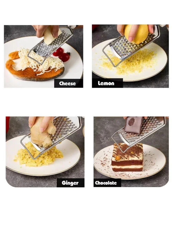 Răzătoare pentru brânză, răzătoare din oțel inoxidabil pentru bucătărie, răzătoare pentru brânză premium cu mâner, răzătoare pentru brânză Zester de lămâie de mână