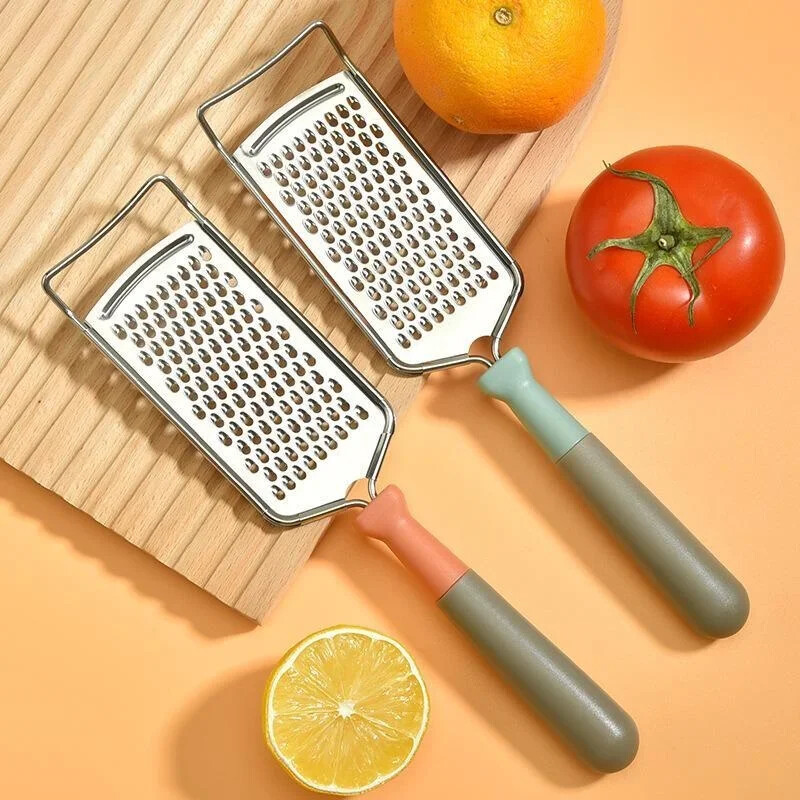 Răzătoare pentru brânză, răzătoare din oțel inoxidabil pentru bucătărie, răzătoare pentru brânză premium cu mâner, răzătoare pentru brânză Zester de lămâie de mână