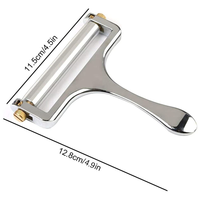 Sajtszeletelők Állítható vastagságú nehéz sajtvágók vezetékekkel lágy félkemény sajtvajhoz 1-4 vágóhuzal mellékelve