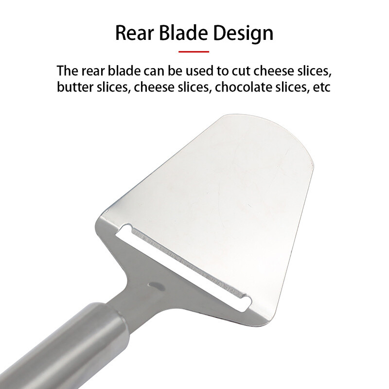 Kézi rozsdamentes acél sajtreszelő gyalu konyhai kés vajvágó sonkaszeletelő csokoládékaparó edények tartozékok