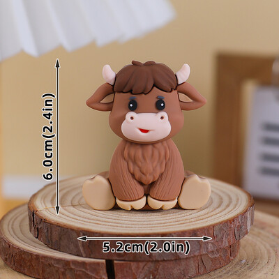 Farm Critters Cake Topper Yaks Ponies Sheep Piglets Chickens Farm Greenhouse Ξύλινο Σπίτι Αγόρι Κορίτσι Διακοσμήσεις τούρτας γενεθλίων