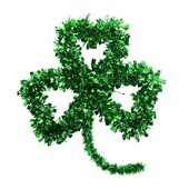 Ημέρα του Αγίου Πατρικίου Πράσινη γιρλάντα Irish Door And Home Wall Decorations Party Fun Trifolium Clover Lucky Grass στεφάνι