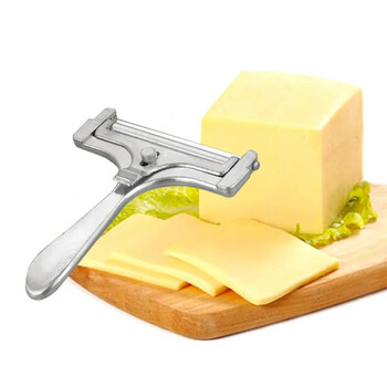 1 τμχ Cheese Slicer Ρυθμιζόμενος Τρίφτης Βούτυρο αλουμινίου Αντικολλητικός Κόπτης Τυριού Rallador για Εργαλείο κοπής κουζίνας στο σπίτι