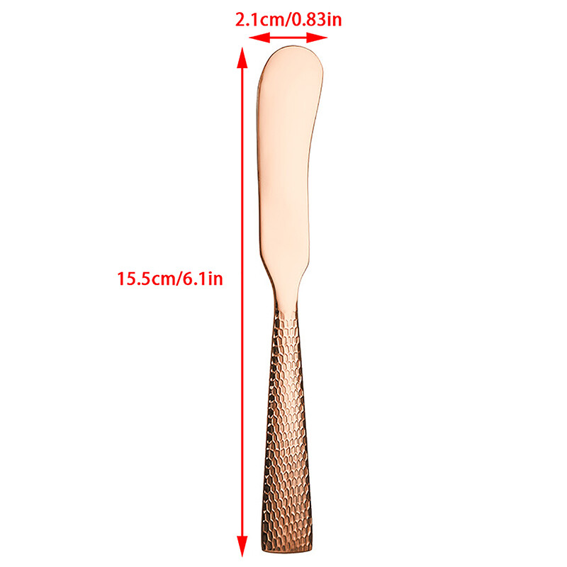 Cuțit pentru unt Brânză Cuțit pentru desert Cuțit pentru gem din oțel inoxidabil Tacâmuri Pâine prăjită Sterge smântână Pâine Brânza Cuțit Bucătărie Restaurant Instrument
