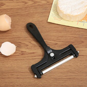 Tăiător de brânză cu sârmă Tăiător de brânză reglabil Tăiător de unt de brânză din oțel inoxidabil de rezistență pentru brânzeturi moi și semi-tare