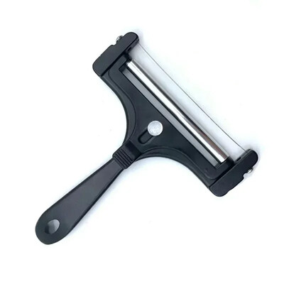 Tăiător de brânză cu sârmă Tăiător de brânză reglabil Tăiător de unt de brânză din oțel inoxidabil de rezistență pentru brânzeturi moi și semi-tare