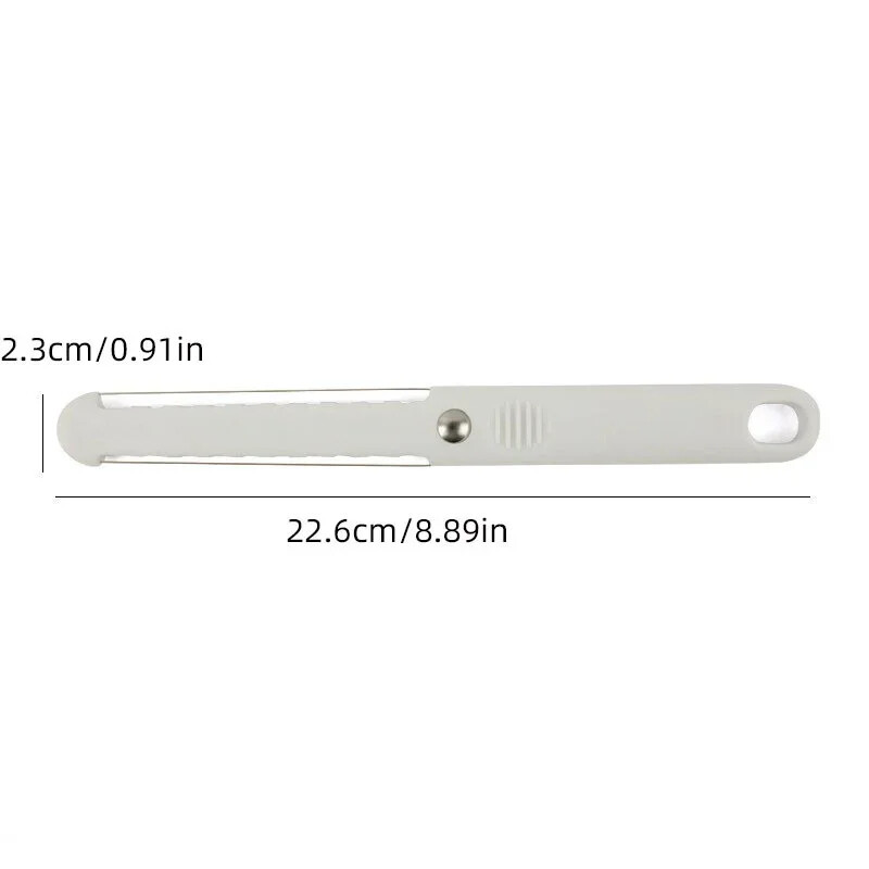 1PC Nouă modă Tăiător de brânză unt tăietor de curățat cuțit moale și gros instrument de coacere instrumente de gătit mâner din sârmă cuțit dur pentru brânză Plast