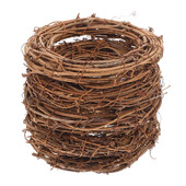 5 τμχ Rattan Garland Χριστουγεννιάτικη Φθινοπωρινή Διακόσμηση Εξωτερικού Χώρου DIY Κρίκοι αποκριάτικο στεφάνι Χριστουγεννιάτικο τεχνητό στεφάνι Ψάθινες γιρλάντες