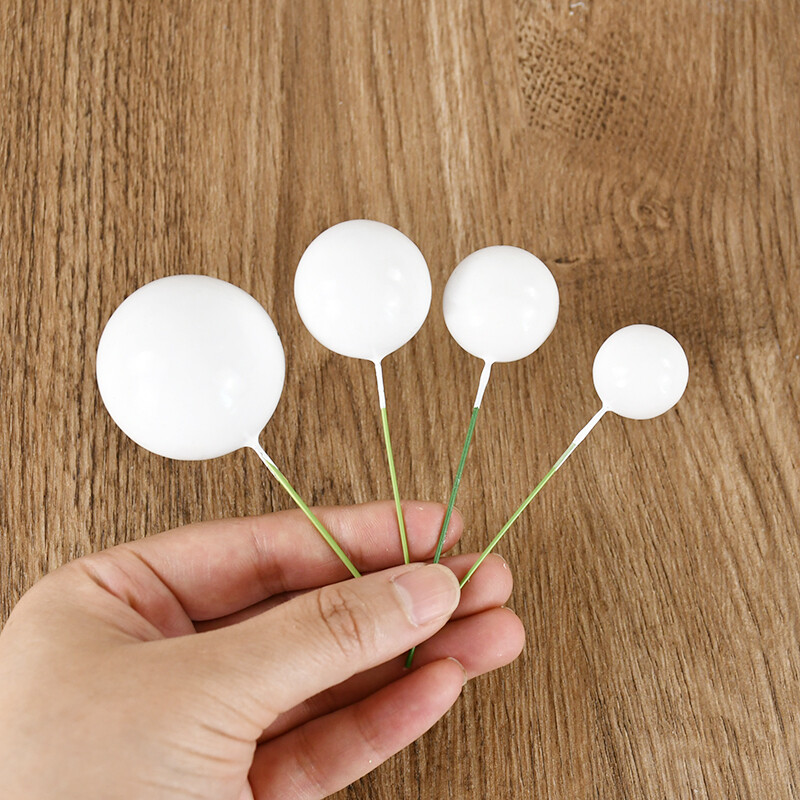 32 db Rózsaszín Arany Golyós tortafeltétek Mini Balloon Cupcake Topper Esküvői Születésnapi Tortaválogatások Dekorációs Sütőeszközök Ajándék