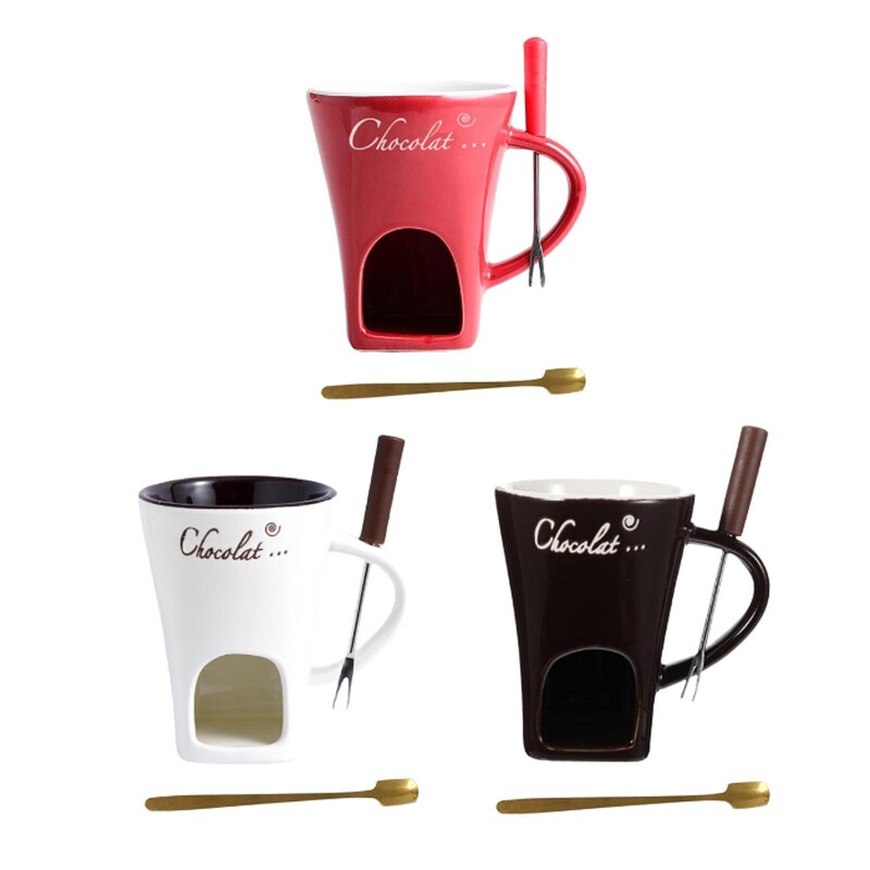 Ciocolata Fondue Oala Ciocolata Topita Ceramica Oala Hot Top Ciocolata pt