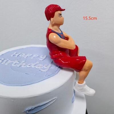 Θέμα μπάσκετ Happy Birthday Διακοσμητικό κέικ Cupcake Topper Cute Sport fans For Boys Party Dessert Cake Decorations Δώρο