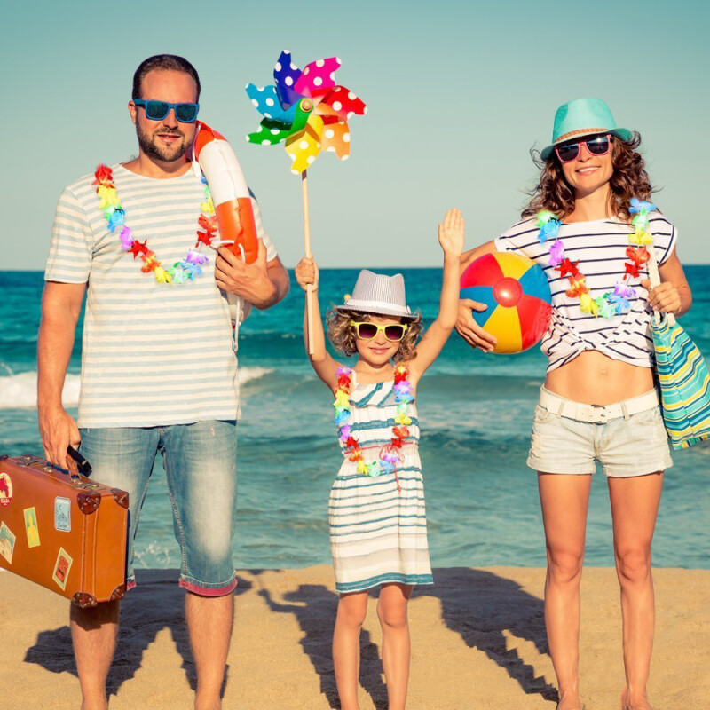 1db/tétel Hawaii Party Leis Virág Koszorú Garland Hawaii Nyaklánc Torpil Hawai Virágos Farmhouse Decor Hawaii